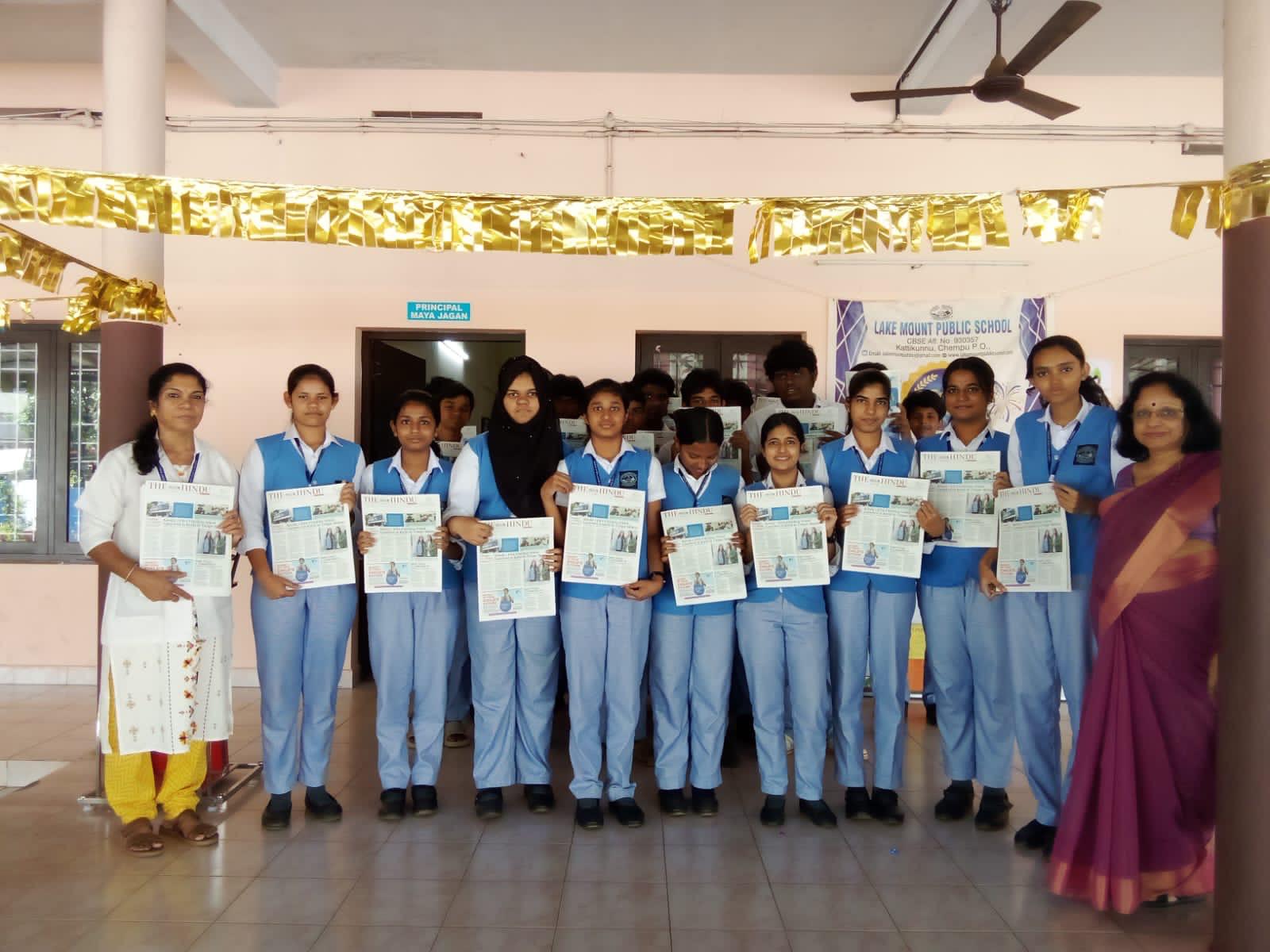 Proud to Collaborate with The Hindu – In School project! 